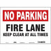 Safety Sign 10 inx14 in Vinyl