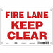 Safety Sign 7 in x 10 in Polyethylene
