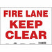 Safety Sign 10 in x 14 in Vinyl