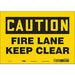 Safety Sign 7 in x 10 in Vinyl