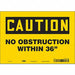 Safety Sign 7 in x 10 in Vinyl