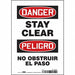 Safety Sign 10 in x 7 in Vinyl