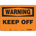 Safety Sign 10 in x 14 in Aluminum