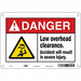 Safety Sign 7 in x 10 in Aluminum