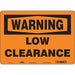 Safety Sign 10 in x 14 in Aluminum