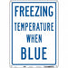 Safety Sign 14 inx10 in Polyethylene