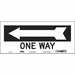 K1472 Safety Sign 6 1/2 in x 14 in Vinyl