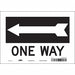 Safety Sign 7 in x 10 in Vinyl