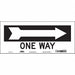Safety Sign 6 1/2 in x 14 in Vinyl