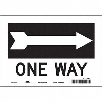Safety Sign 7 in x 10 in Vinyl