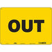 K1481 Safety Sign 10 in x 14 in Aluminum