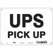Safety Sign 7 inx10 in Polyethylene