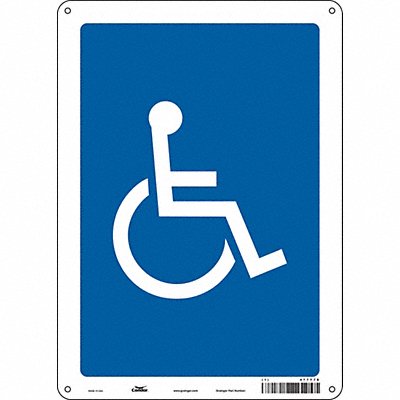 Safety Sign 14 inx10 in Aluminum