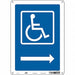 Safety Sign 14 inx10 in Aluminum