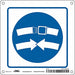 Safety Sign 6 inx6 in Polyethylene