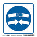 Safety Sign 6 inx6 in Vinyl