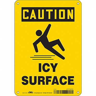Safety Sign 10 inx7 in Vinyl