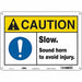 Safety Sign 10 inx14 in Aluminum
