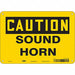 Safety Sign 7 in x 10 in Aluminum