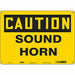 Safety Sign 10 inx14 in Aluminum