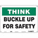 Safety Sign 10 inx14 in Polyethylene