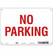 No Parking Sign 7 x 10 