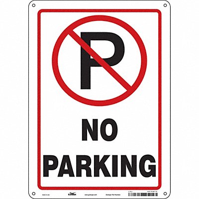 No Parking Sign 14 x 10 