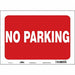 No Parking Sign 10 x 14 