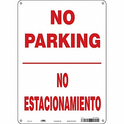 No Parking Sign 14 x 10 