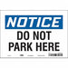 Safety Sign 7 inx10 in Vinyl