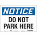 Safety Sign 10 inx14 in Vinyl