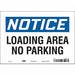 Safety Sign 7 inx10 in Vinyl
