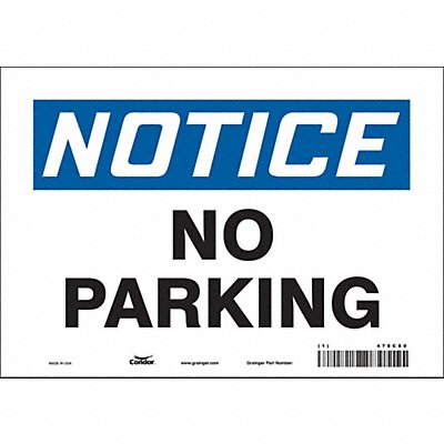 J7000 Safety Sign 7 inx10 in Vinyl