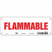 Safety Sign 3.5in x 10in Aluminum