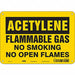 J9360 Danger Sign 7 in x 10 in Aluminum