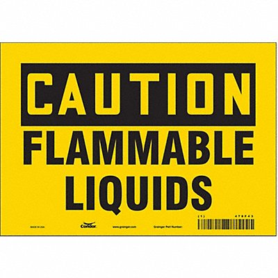 Safety Sign 7 inx10 in Vinyl
