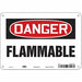 Danger Sign 7 in x 10 in Aluminum