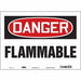 Safety Sign 10 inx14 in Vinyl