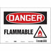 Safety Sign 7 inx10 in Vinyl