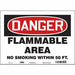 Safety Sign 10 inx14 in Vinyl