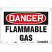 J6927 Safety Sign 7 inx10 in Polyethylene