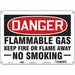 Safety Sign 10 inx14 in Aluminum