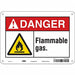 Danger Sign 7 in x 10 in Aluminum