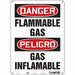 Safety Sign 14 in x 10 in Polyethylene