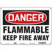 Safety Sign 10 inx14 in Aluminum
