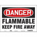 Safety Sign 10 inx14 in Vinyl