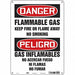 Safety Sign 14 in x 10 in Aluminum