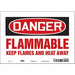 Safety Sign 7 inx10 in Vinyl