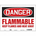 Safety Sign 10 inx14 in Vinyl