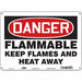 Safety Sign 10 inx14 in Aluminum